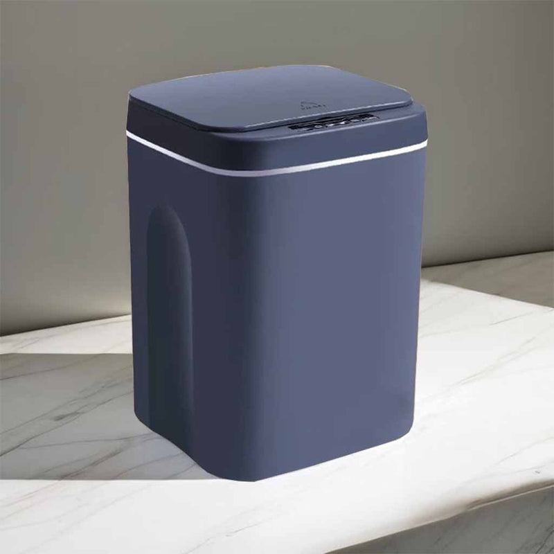 Load image into Gallery viewer, Grey LuxeBin 16 - Smart | Rechargeable | Waterproof Luxury Bin by Roboai Clean.
