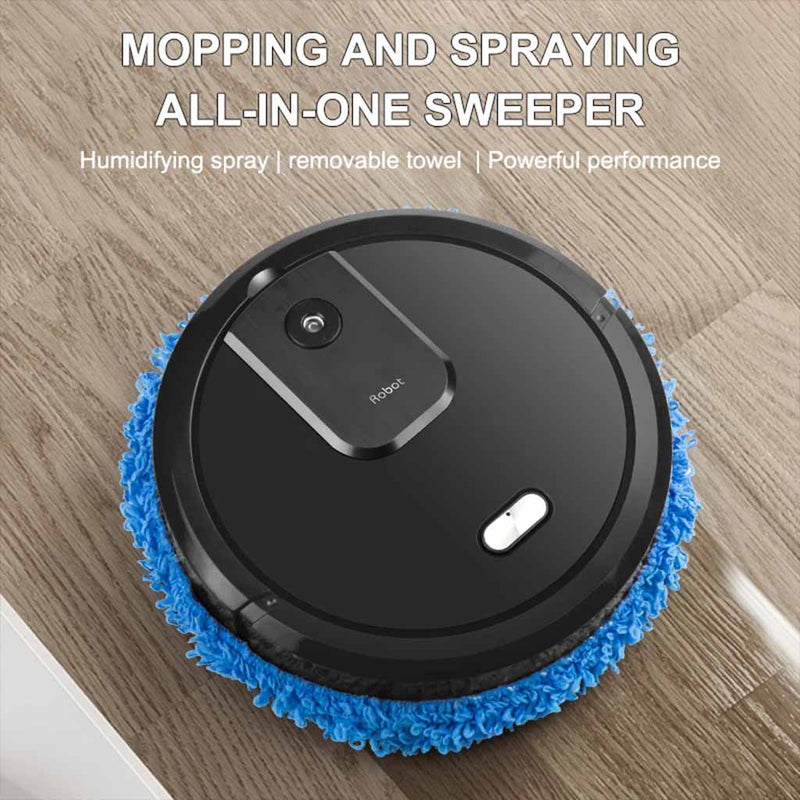 Load image into Gallery viewer, Mopping and spraying all-in-one-sweeper - humidifying spray | Removable Towel | Powerful Performance. 
